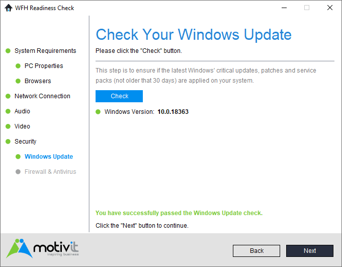 WFH Windows Update