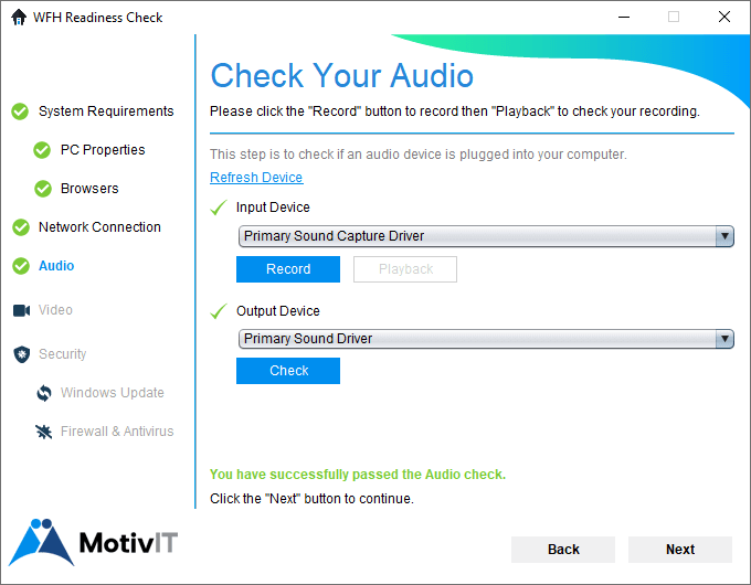 MotivIT WFH Readiness Check_Audio 1.3.2